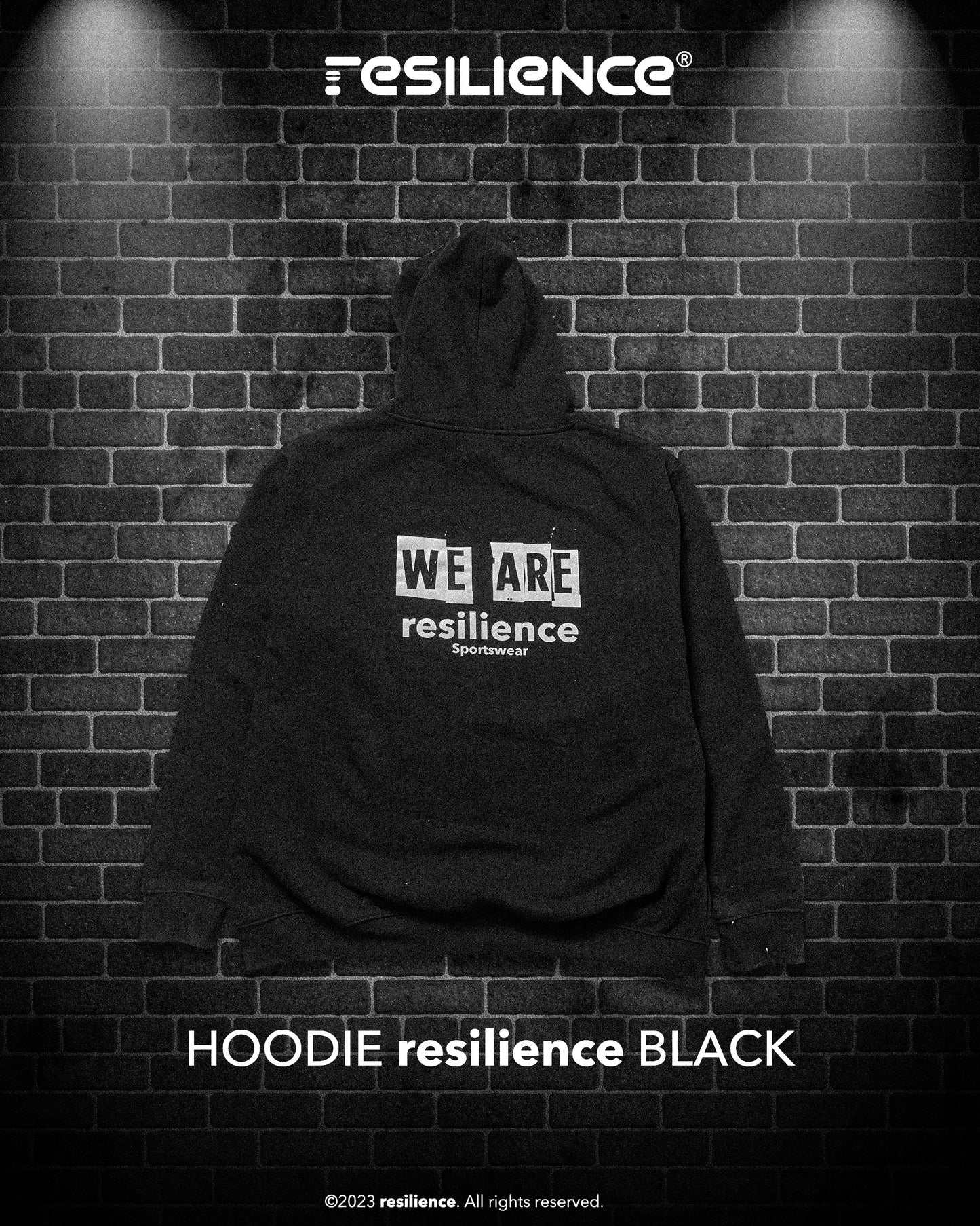 Hoodie resilience Black