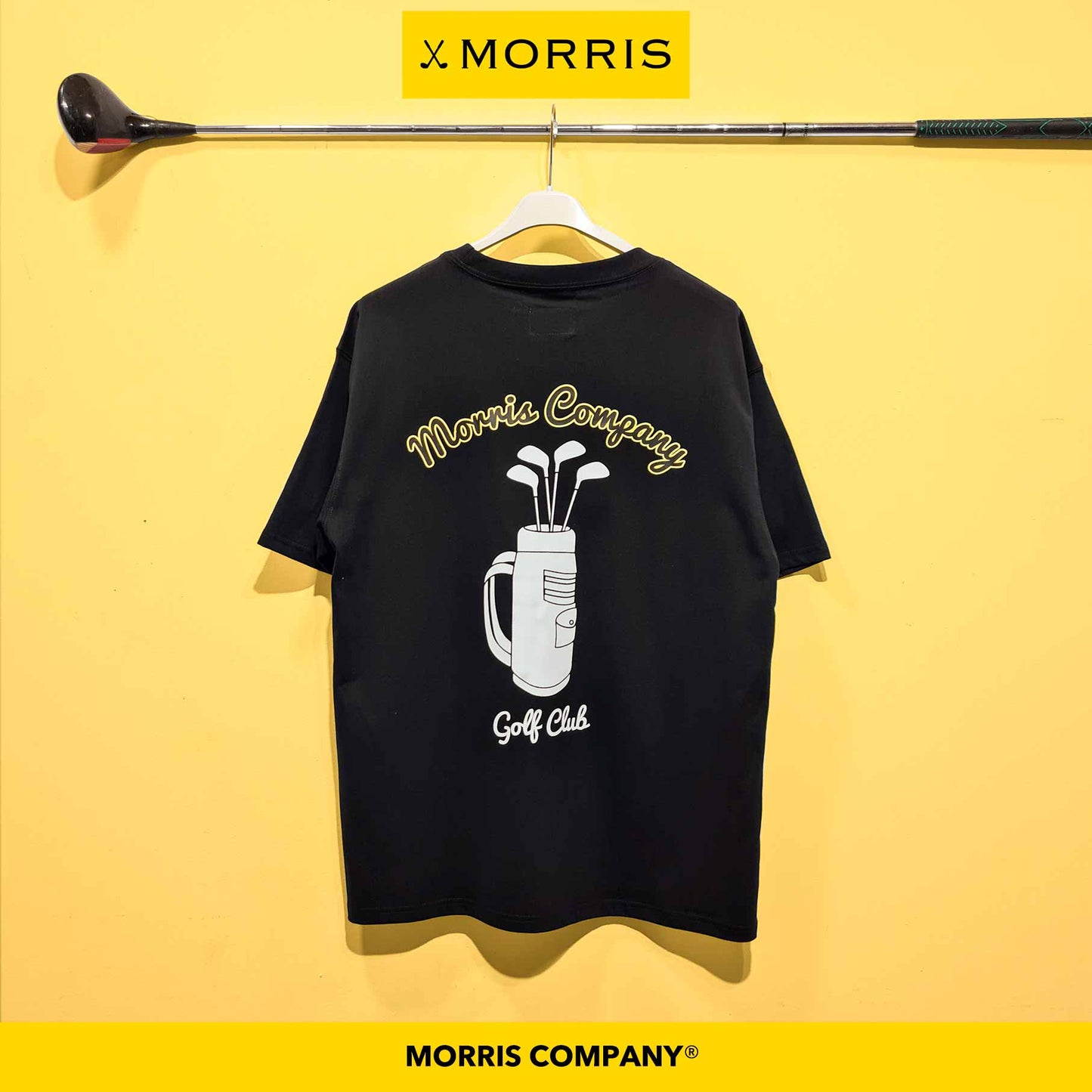 CAMISETA LUXURY NEGRA GOLF CLUB